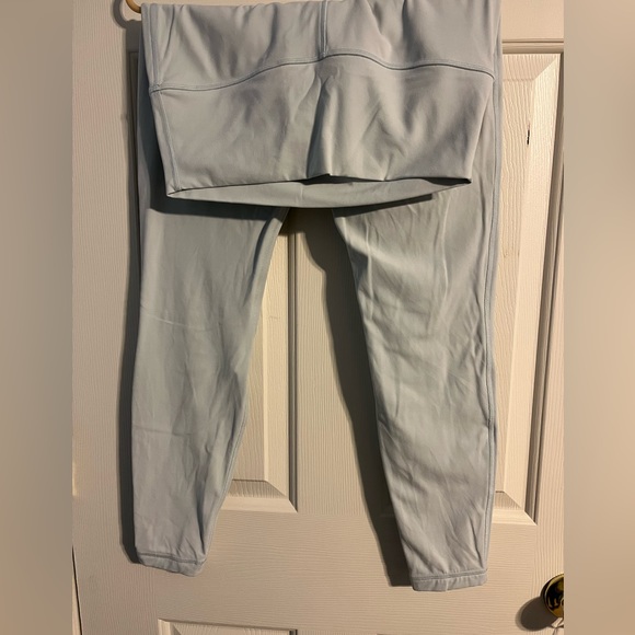 Lululemon Align High-Rise Pant 28" size 10 light blue - Picture 7 of 7